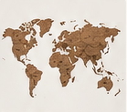 Mapa świata 3D